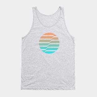 geometric sunset Tank Top